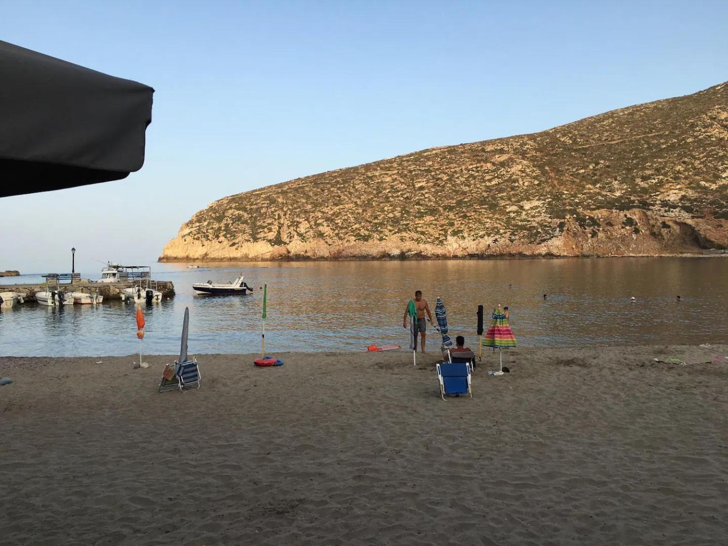 Cozy Studio In Beautiful Apollonas Beach Naxos Apollon  Bagian luar foto